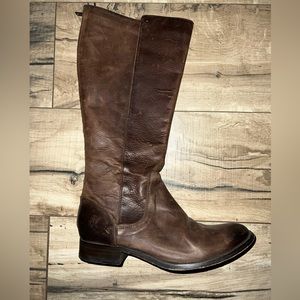 Melissa Stud Back Zip Frye boots in barely worn condition.